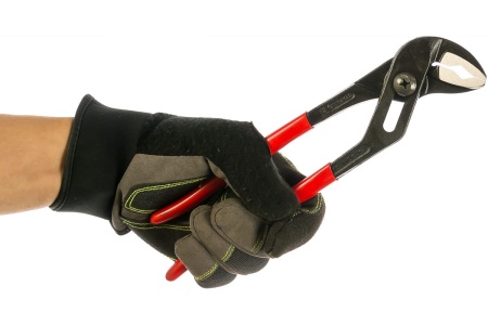 Переставные клещи с гребенчатым шарниром Knipex зев 34 мм, L 250 мм, обливные ручки KN-8901250