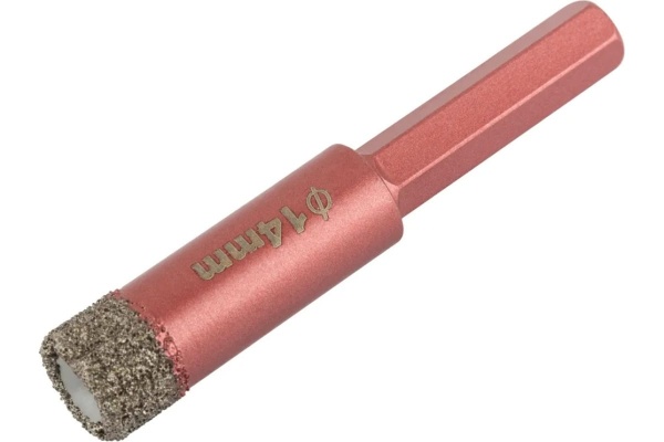 Коронка алмазная универсальная Special 14x10x75 мм для дрели CUTOP 70-592
