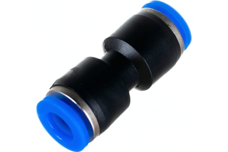 Фитинг цанговый прямой 6-6 мм Pegas pneumatic 5301