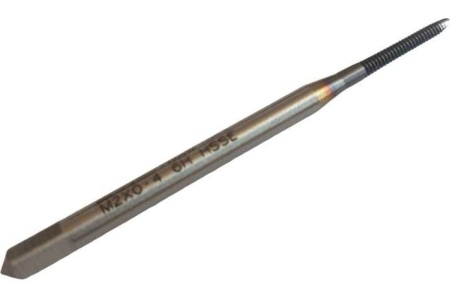 Метчик Partner M2x0.4 HSSE прямая канавка, со спиральной подточкой, H6, TiAlN (серия TS02) 319020