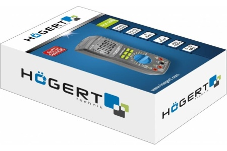 Цифровой мультиметр Hogert Technik HT1E604