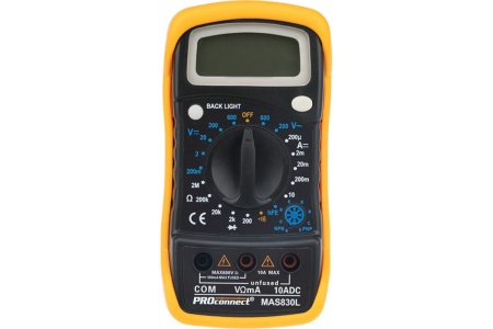 Универсальный мультиметр PROconnect MAS830L 13-3021