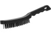 Металлическая ручная щетка LOM пластиковая рукоятка, 3-рядная 5120782