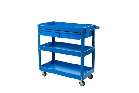 Инструментальная тележка ABC 3 полки с ящиком 700х350х760 мм ИЛТ-3СЯ Инструментальная тележка ABC 3 полки с ящиком 700х350х760 мм ИЛТ-3СЯ