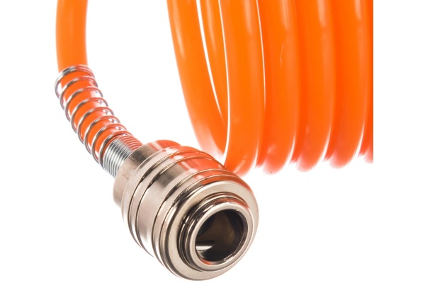 Шланг спиральный PE (7.5 м; полиэтилен) Кратон 3 01 04 015