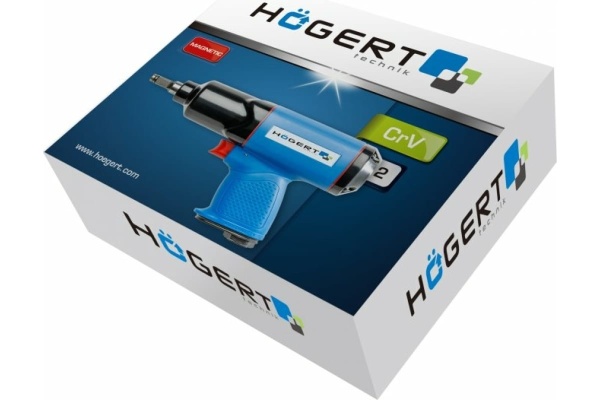 Пневматический ударный гайковерт HOEGERT TECHNIK HT4R622