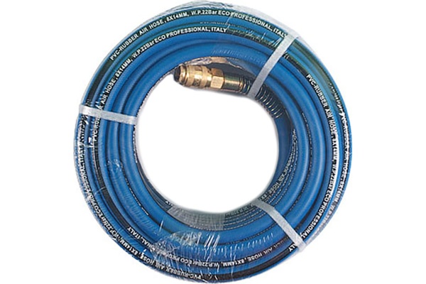 Шланг с быстросъемами 8х14 мм, 15 м, ПВХ ECO AHF-158