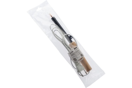 Паяльник с деревянной рукояткой ЭРА ЭПСН 230 В, 40 Вт, PLR01, 40 W Б0046952