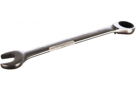 Комбинированный трещоточный ключ с реверсом AV Steel 18мм шт AV-315118