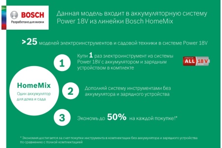 Аккумуляторная цепная пила Bosch UniversalChain 18 0.600.8B8.001