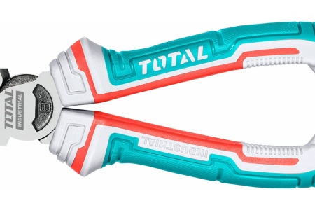 Набор усиленных плоскогубцев 200 мм длинногубцев 160 мм, бокорезов 180 мм TOTAL 3 шт. THT2K0301S