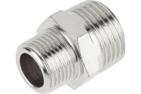 Переходник G3/8M х G1/2M, сталь ECO AS-MT38/MT12