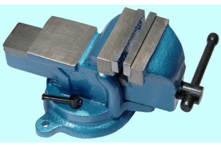 Слесарные поворотные тиски CNIC LT98003 75 мм, 3", с наковальней 28553