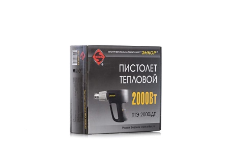 Термопистолет Энкор ПТЭ-2000/3 50311 Термопистолет Энкор ПТЭ-2000/3 50311