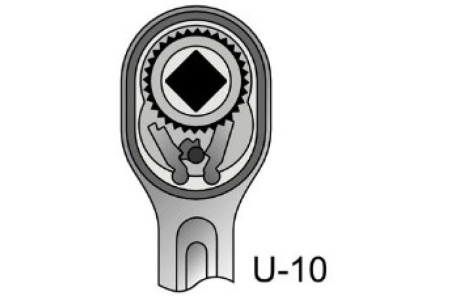 Трещотка с механизмом переключения GEDORE 1/2" 350 мм 6154550 Трещотка с механизмом переключения GEDORE 1/2" 350 мм 6154550