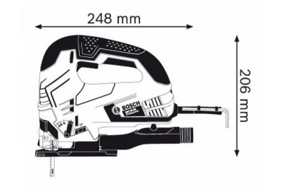 Лобзик Bosch GST 90 BE 060158F001