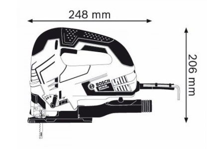 Лобзик Bosch GST 90 BE 060158F001