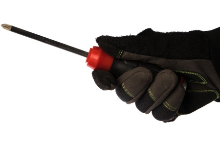 Профессиональная силовая отвертка с алмазным наконечником PH2*100мм JTC-5407