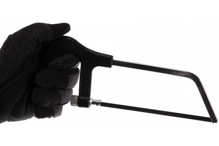 Ножовка HARDEN универсальная, металлическая рама, для работ по металлу и дереву, 250 мм. 610701