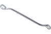 Накидной изогнутый гаечный ключ 24х27мм Зубр ПРОФИ 27132-24-27