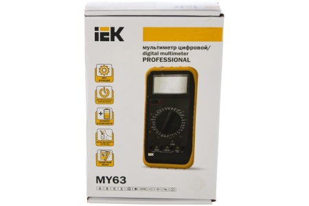 Цифровой мультиметр IEK Professional MY63 8553725 TMD-5S-063