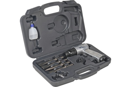 Пневматический молоток Airline с оснасткой 9 предметов, кейс ATBR103