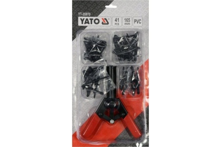 Заклепочник для пластиковых заклепок YATO набор 41 предмет YT-35970