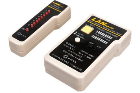 Сетевой тестер кабеля для тестирования кабеля 5bites UTP/FTP/STP RJ45 BNC TEL RJ11/12 LY-CT007