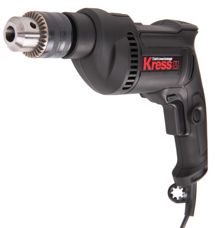 Дрель KRESS, KU120, 650Вт, 13мм, коробка