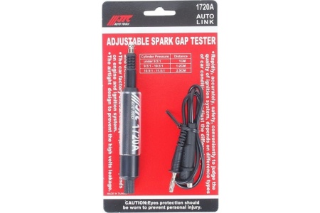 Универсальный высоковольтный разрядник-тестер для оценки качества генерируемой искры зажигания JTC 1720A
