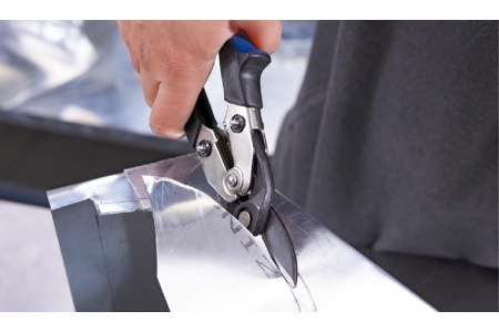 Ножницы по металлу ERDI фигурные, левые, 260 мм, рез 1.2 мм ER-D27L