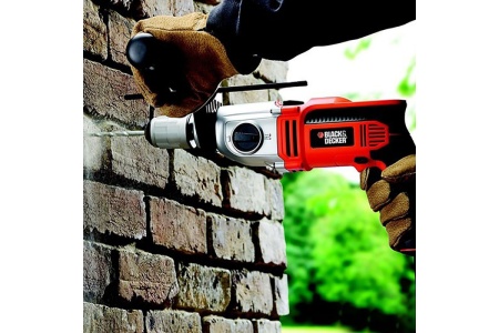 Электронная ударная дрель Black&Decker KR1102K