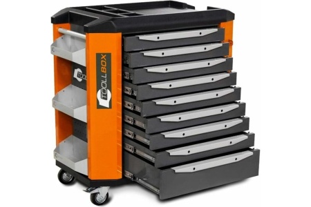 Инструментальная тележка серии premium Toollbox ТВР-9 RAL 2008