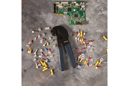 Кримпер для обжима F и BNC разъёмов RG-58, RG-6, RG-11, RG-213 REXANT ht-106-E 12-3204