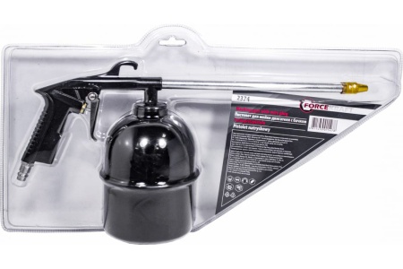 Пневмопистолет для мойки двигателя Forcekraft FK-2374 с бачком 51127 Пневмопистолет для мойки двигателя Forcekraft FK-2374 с бачком 51127