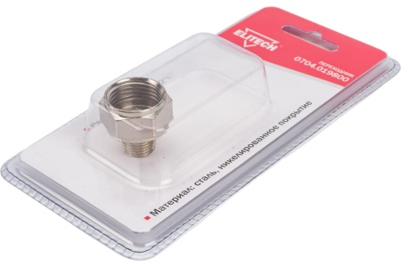 Переходник (1/4M - 1/2F) Elitech 0704.019800