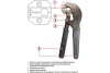 Кримпер для обжима F и BNC разъёмов RG-58, RG-6, RG-11, RG-213 REXANT ht-106-E 12-3204