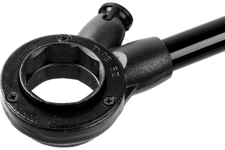 Трещотка с удлинителем для клуппов MIRAX 1/4" - 1 1/4", длина 620мм 28245