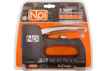 Степлер композитный NPI 5-в-1, скобы 6-14 мм 41018