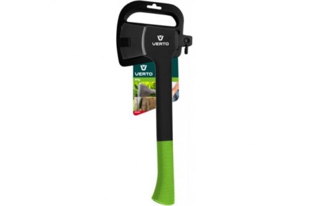 Универсальный топор 870 г, вес обуха 540 г, топорище из стекловолокна и TPR VERTO 05G101