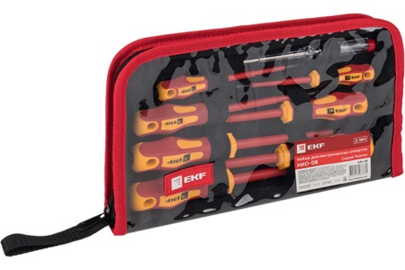 Набор диэлектрических отверток EKF НИО-08 Master ndo-08