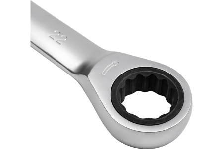Комбинированный ключ с трещоткой 22мм AV Steel  AV-315022