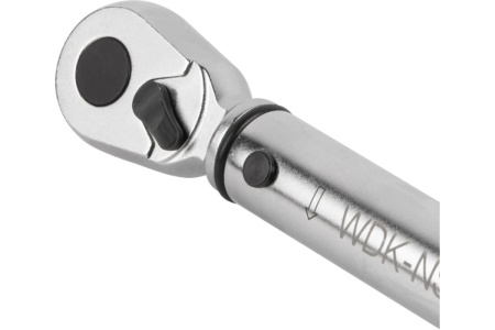 Динамометрический ключ WIEDERKRAFT 15-110 Нм, реверсивная трещотка с квадратом 3/8 WDK-NS15110