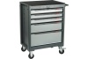 Инструментальная тележка (5 секций, серая, на колесах) JTC-S1065
