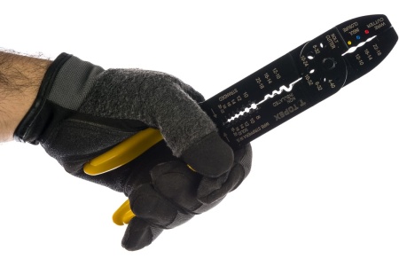 Клещи для обжима изолированных и неизолированных наконечников TOPEX 230 мм 32D410