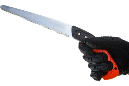 Пила с прямым полотном в чехле, с поясным креплением SAMURAI GSF-180-SH