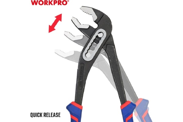 Переставные клещи WORKPRO 300 мм, 12 дюймов, CR-V WP231029