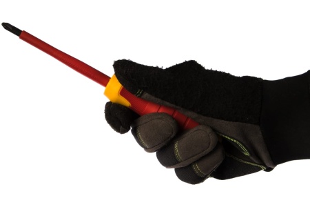 Диэлектрическая крестовая отвертка PZ2*100мм, до 1000V Berger BG BG1060