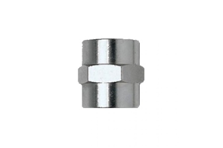 Муфта цилиндрическая мама 1/4" - мама 1/4" (блистер) 1225/3 280/5 F1/4*F1/4" GAV 38918