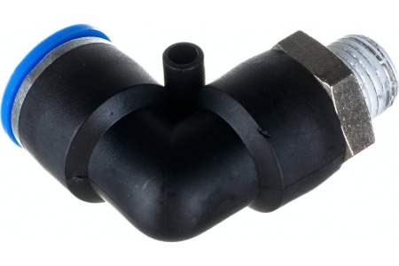 Фитинг угловой для пластиковых трубок (12 мм; 1/4М) ROCKFORCE RF-SPL12-02